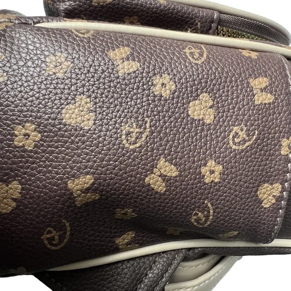 Disney x Primark Minnie Mouse Brown Monogram Backpack – NWT / Limited Edition - Picture 5 of 11